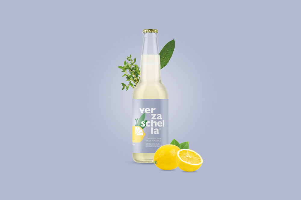Bevanda a base di siero di latte Limone